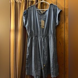 Blue Summer Simple Dress